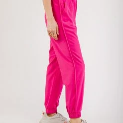 Purple Door Boutique Active Babe Hot Pink Joggers