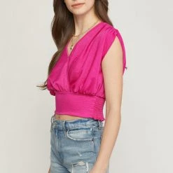 Purple Door Boutique Making Waves Hot Pink Top New Arrivals