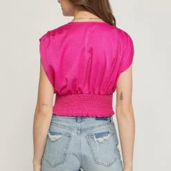 Purple Door Boutique Making Waves Hot Pink Top New Arrivals