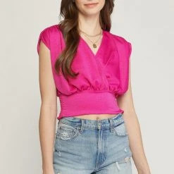 Purple Door Boutique Making Waves Hot Pink Top New Arrivals