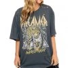 Purple Door Boutique Dreamer World Tour Slate Tee