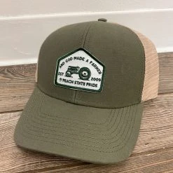 Peach State Pride God Made A Farmer Hat Hats