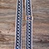 Purple Door Boutique Accessories/Gifts Navy Abstract Guitar Straps