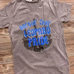 Purple Door Boutique Rockin That Leopard Pride Tee