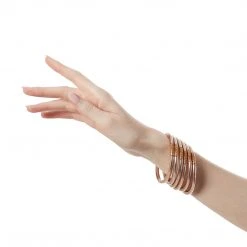 BuDha Girl BuDhaGirl Champagne All Weather Bangles