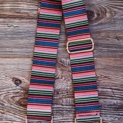 Purple Door Boutique Boho Colorful Stripe Guitar Straps Accessories/Gifts