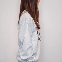 Purple Door Boutique New Arrivals Yellowstone Christmas Ash Grey Sweatshirt