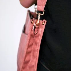 Purple Door Boutique Purses/Totes Lanna Mauve Crossbody Bag