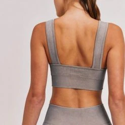 Mono B Athleisure Mono B Meeting Goals Sage Sports Bra Ladies'