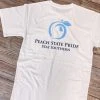 Peach State Pride Stay Southern White And Blue T Shirt