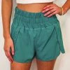 Purple Door Boutique Active Babe Kelly Green Shorts
