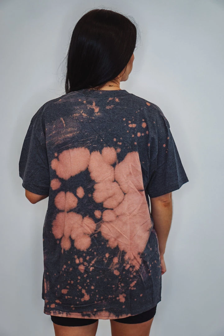 Purple Door Boutique Ladies' Johnny Cash Leopard Charcoal Tee 3 Purple Door Boutique Ladies' Johnny Cash Leopard Charcoal Tee