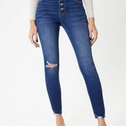 Kan Can Jeans Kan Can Milo Mid Rise Skinny Jeans Ladies'