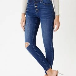 Kan Can Jeans Kan Can Milo Mid Rise Skinny Jeans Ladies'