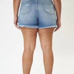 Kan Can Jeans Kan Can High Rise Mom Denim Shorts