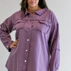 Purple Door Boutique New Arrivals Rock & Roll Lavender Jacket