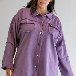 Purple Door Boutique New Arrivals Rock & Roll Lavender Jacket