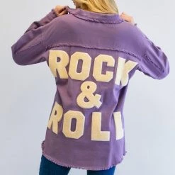 Purple Door Boutique New Arrivals Rock & Roll Lavender Jacket