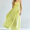 Purple Door Boutique Forever Vacation Lemon Maxi Dress New Arrivals