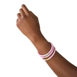 BuDha Girl BuDhaGirl Pink Three Kings All Weather Bangles