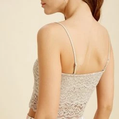 Purple Door Boutique Lace Must Have Champagne Bralette Ladies'