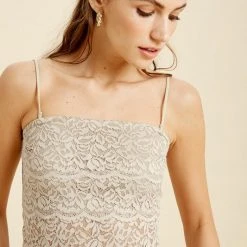 Purple Door Boutique Lace Must Have Champagne Bralette Ladies'