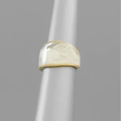 Purple Door Boutique Jewelry Clear Marble Ring