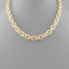 Purple Door Boutique Jewelry Chunky Chain Matte Gold Necklace