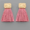Purple Door Boutique Be Mine Mauve Fringe Earrings Jewelry