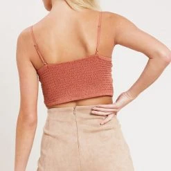 Purple Door Boutique 'On Cloud Nine' Bralette - Rust Ladies'