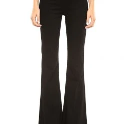 Purple Door Boutique Cello High Rise Super Flare Jeans - Black Summer SALE
