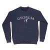 Sweatshirts & Hoodies Peach State Pride 'Georgia Peach Midweight' Sweatshirt - Navy/White