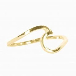 Pura Vida Wave Ring - Gold