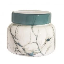 Capri Blue Volcano Modern Marble Jar Candle