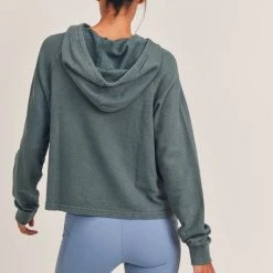Mono B Athleisure Mono B Sea Hooded Top