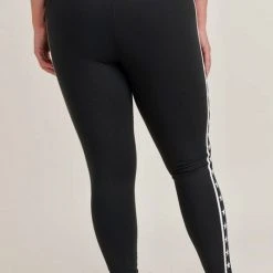 Purple Door Boutique Mono B Stars And Stripes Black Leggings