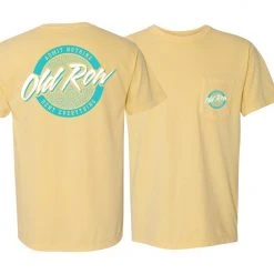 Old Row Circle Logo Yellow T Shirt T-Shirts