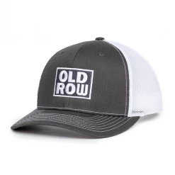 Old Row Mesh Back Charcoal Hat