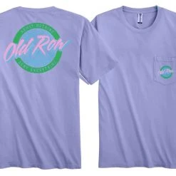 Old Row Circle Logo Lavender T Shirt