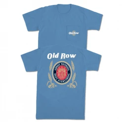T-Shirts Old Row Retro Can Blue T Shirt