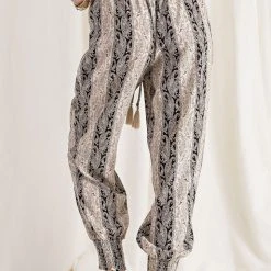 Purple Door Boutique My Own Paisley Print Jogger Pants