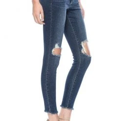 Purple Door Boutique Forever & Always Dark Denim Skinny Jeans Ladies'