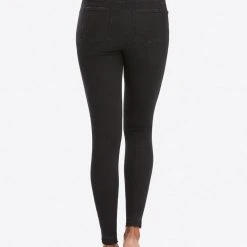 Spanx Distressed Skinny Jean - Vintage Black Bottoms
