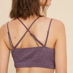 Purple Door Boutique Lovely Lace Bralette - Midnight