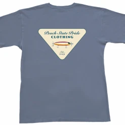 T-Shirts Peach State Pride Bass Lure Blue Jean T Shirt