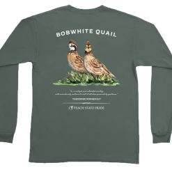 Peach State Pride Bobwhite Quail T Shirt T-Shirts