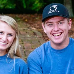 Hats Peach State Pride 'Trucker Hat' In Navy