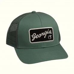 Peach State Pride Georgia Script Trucker Hat Hats