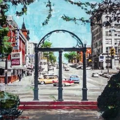 T-Shirts Peach State Pride Vintage Athens T Shirt