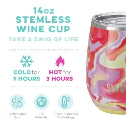 Purple Door Boutique Swig Life Pink Lemonade Stemless Cup